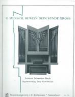 O Mensch, bewein dein Sünde Gross - J.S. Bach, Orgel, Ophalen of Verzenden, Zo goed als nieuw, Religie en Gospel