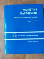 Marketing Management analysis, planning and control, Gelezen, Ophalen of Verzenden, Management, Kotler, Philip