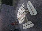 Tuin bank tafel, Ophalen, Nieuw, Hout