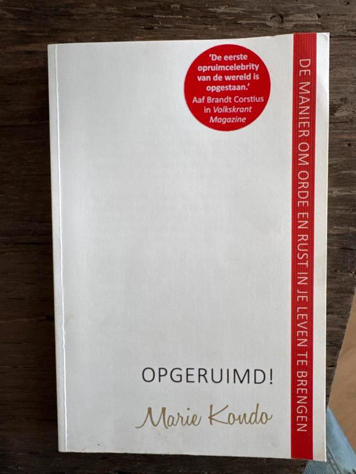 Opgeruimd! - Marie Kondo, Boeken, Wonen en Tuinieren, Zo goed als nieuw, Interieur en Design, Ophalen of Verzenden