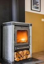 Reny retro kachel speksteen, Huis en Inrichting, Kachels, Ophalen, Gebruikt, Houtkachel, Vrijstaand