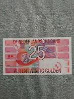 25 Gulden Biljet 1989 - Roodborstje - Puntgaaf, Postzegels en Munten, Bankbiljetten | Nederland, Ophalen of Verzenden, 25 gulden