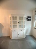 Landelijke witte vitrinekast Jip meubelen/Richmond Interior, Huis en Inrichting, Kasten | Vitrinekasten, 200 cm of meer, Ophalen of Verzenden