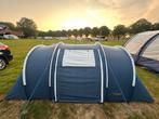 4 persoons Hypercamp Fashion Gold vis-a-vis tent van katoen, Caravans en Kamperen, Tenten, Ophalen, Gebruikt, Tot en met 4