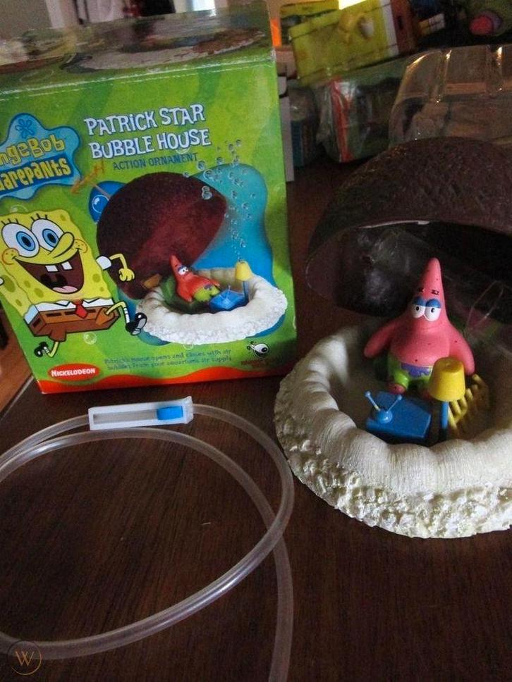 GEZOCHT  bubbel huis van spongebob Patrick, Dieren en Toebehoren, Vissen | Aquaria en Toebehoren, Zo goed als nieuw, Ophalen of Verzenden