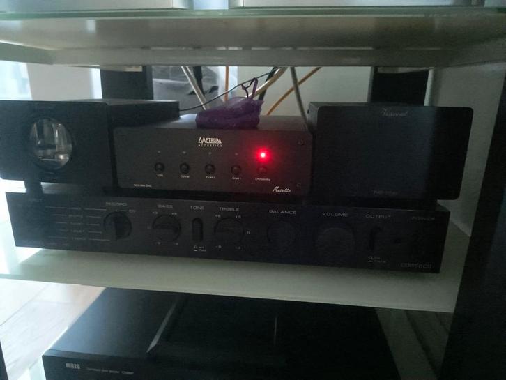 Camtech 8000C voorversterker (Audiolab), Audio, Tv en Foto, Versterkers en Receivers, Gebruikt, Stereo, Minder dan 60 watt, Overige merken