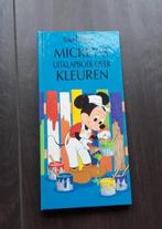 pop-up Walt Disney - Mickey Mouse uitklapboek over kleuren, Verzamelen, Ophalen of Verzenden, Mickey Mouse, Zo goed als nieuw