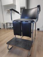 Pedicure stoel zwart (klassiek model), Huis en Inrichting, Stoelen, Ophalen, Zo goed als nieuw, Zwart, Eén