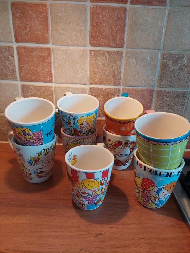 Blond Amsterdam Mokken Collectie, Huis en Inrichting, Keuken | Servies, Kop(pen) en/of Schotel(s), Blond Amsterdam, Aardewerk