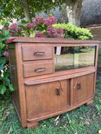 Art Deco servies/buffet kastje 90 breed-44 diep-78 hoog-, Antiek en Kunst, Antiek | Meubels | Kasten, Ophalen of Verzenden