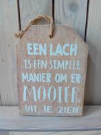 Tekstbordje, Ophalen of Verzenden, Nieuw
