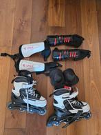 Skielers met bescherming, Sport en Fitness, Skeelers, Overige merken, Gebruikt, Kinderen, Ophalen of Verzenden