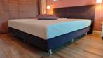 Tweepersoons Boxspring 180x210cm pocketvering antraciet, 210 cm, Tweepersoons, Ophalen of Verzenden, Zo goed als nieuw