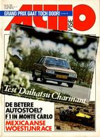 Autovisie test Daihatsu Charmant Mei 1982, Ophalen of Verzenden, Gelezen, Overige merken