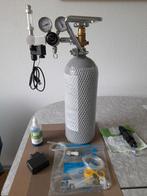 Planted box co2 set met extra's  - zgan plantedbox co 2 fles, Ophalen of Verzenden, Zo goed als nieuw, Filter of Co2