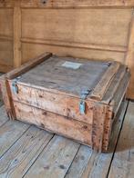 Brocante houten kist, Ophalen of Verzenden