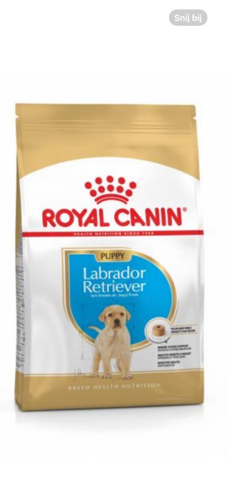 Volle zak van 12 kilo labrador brokjes puppy, Dieren en Toebehoren, Dierenvoeding, Hond, Ophalen