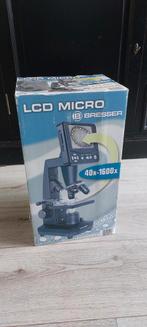 Bresser LCD microscoop 40x - 1600x, Audio, Tv en Foto, Optische apparatuur | Microscopen, Zo goed als nieuw, 1000x of meer, Ophalen