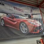 Ferrari F12 Airplane banner Xxxl, Ophalen, Gebruikt, Reclamebord