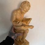 Vintage cherub beeld – lezende putto engel, Ophalen of Verzenden