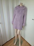 Patrizia Pepe jurk gebreid mohair wol blend maat M, Kleding | Dames, Jurken, Maat 38/40 (M), Paars, Ophalen of Verzenden, Zo goed als nieuw