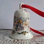 Hutschenreuther Kerstklokje Klokje Bauernhof 1985 Porselein, Ophalen of Verzenden, Zo goed als nieuw, Porselein, Overige typen