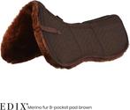 Edix half pad merino wol maat S bruin, Dieren en Toebehoren, Ophalen of Verzenden, Nieuw