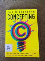Concepting boek - Jan Rijkenberg, Verzenden, Gelezen, HBO, BZZToH
