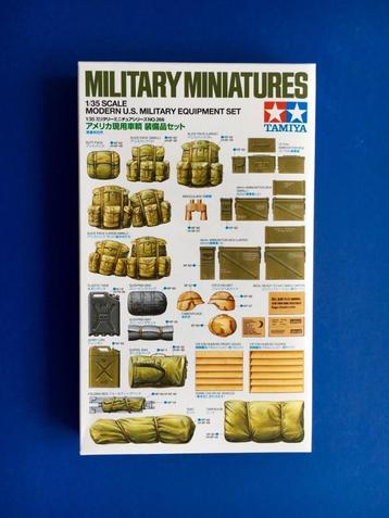 Tamiya	35266	Modern U.S. Military Equipment Set  	1/35 beschikbaar voor biedingen
