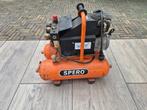 Bouwcompressor oranje Spero, Doe-het-zelf en Verbouw, 25 tot 100 liter, Ophalen, Gebruikt, 6 tot 10 bar