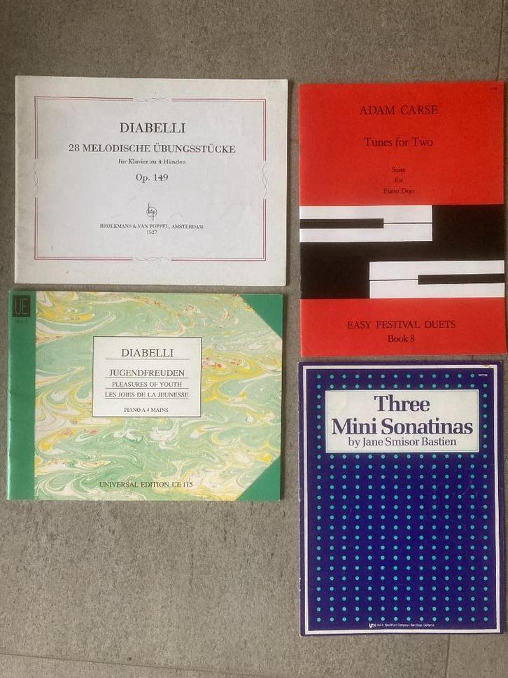 Bladmuziek Piano, Muziek en Instrumenten, Bladmuziek, Gebruikt, Artiest of Componist, Klassiek, Piano, Ophalen of Verzenden