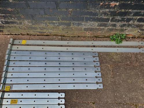 Duimhengen nieuw gegalvaniseerd 50-120 cm, Tuin en Terras, Tuinhekken en Hekwerk, Nieuw, IJzer, Ophalen of Verzenden
