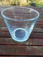 glazen bloempot, Tuin en Terras, Bloempotten, Ophalen, Overige materialen, Rond, Binnen