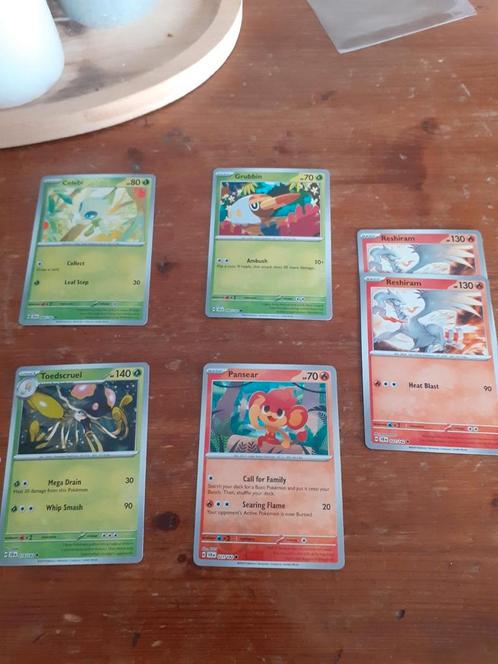 Pokemon stellar crown reverse €0.50 pst, Hobby en Vrije tijd, Verzamelkaartspellen | Pokémon, Zo goed als nieuw, Meerdere kaarten