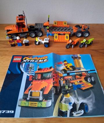 Lego city islands xtreme stunts 6739 compleet met boek doos beschikbaar voor biedingen