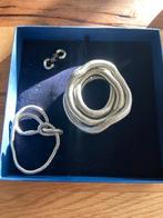 Breil collier met armband en oorbellen, Sieraden, Tassen en Uiterlijk, Kettingen, Ophalen of Verzenden, Zo goed als nieuw, Zilver
