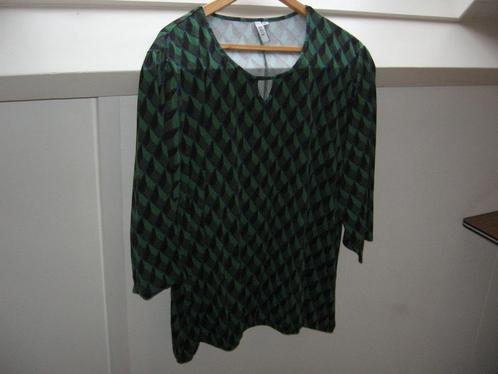 Ciso blouse 52 grote maten €12.50 Warme kleur collec 2024., Kleding | Dames, Grote Maten, Zo goed als nieuw, Blouse of Tuniek