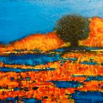 "Landschap" Schilderij, Verzenden