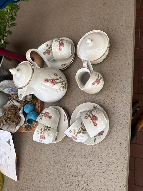 Bohemia Theeservies Compleet - Vintage Tsjechoslowakije, Antiek en Kunst, Antiek | Servies compleet, Ophalen of Verzenden