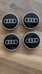 Originele Audi naafkapjes set van 4, Auto diversen, Wieldoppen, Ophalen of Verzenden, Zo goed als nieuw