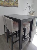 IKEA bartafel incl. 4 krukken, Ophalen, Gebruikt