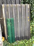 Gratis golfplaten 110x150, Doe-het-zelf en Verbouw, Dakpannen en Dakbedekking, Ophalen, Overige materialen, Gebruikt, Zwart