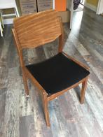 Oude stoel, Huis en Inrichting, Stoelen, Gebruikt, Zwart, Eén, Ophalen