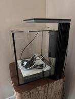 QubiQ 30 Pro zwart 30L incl toebehoeren, Dieren en Toebehoren, Ophalen, Zo goed als nieuw, Leeg aquarium