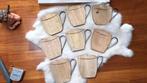 Houten  stoere onderzetters, Ophalen of Verzenden, Nieuw, Glas of Kopje