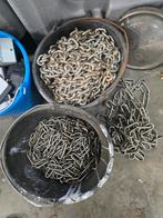 Verschillende rvs kettingen, Doe-het-zelf en Verbouw, IJzerwaren en Bevestigingsmiddelen, Ophalen of Verzenden, Zo goed als nieuw