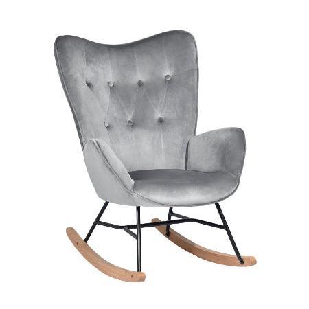 Epping gestoffeerde schommelstoel, Huis en Inrichting, Stoelen, Nieuw, Eén, Overige materialen, Overige kleuren, Ophalen of Verzenden