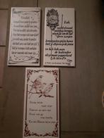 Vintage Tegeltjes met Wijsheden, Ophalen