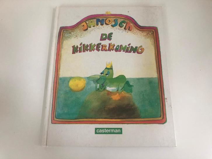 B500 Janosch - De Kikkerkoning Casterman Grimm, Boeken, Kinderboeken | Jeugd | onder 10 jaar, Gelezen, Fictie algemeen, Ophalen of Verzenden