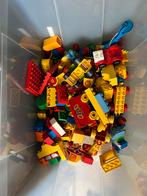 Doos duplo ook met treintjes van vroeger, Kinderen en Baby's, Speelgoed | Duplo en Lego, Ophalen, Gebruikt, Losse stenen, Duplo